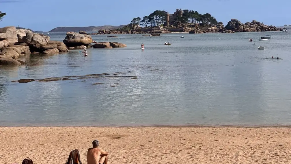 Plage de Tourony - Trégastel