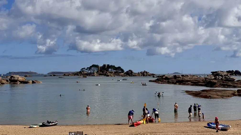 Plage de Tourony - Trégastel