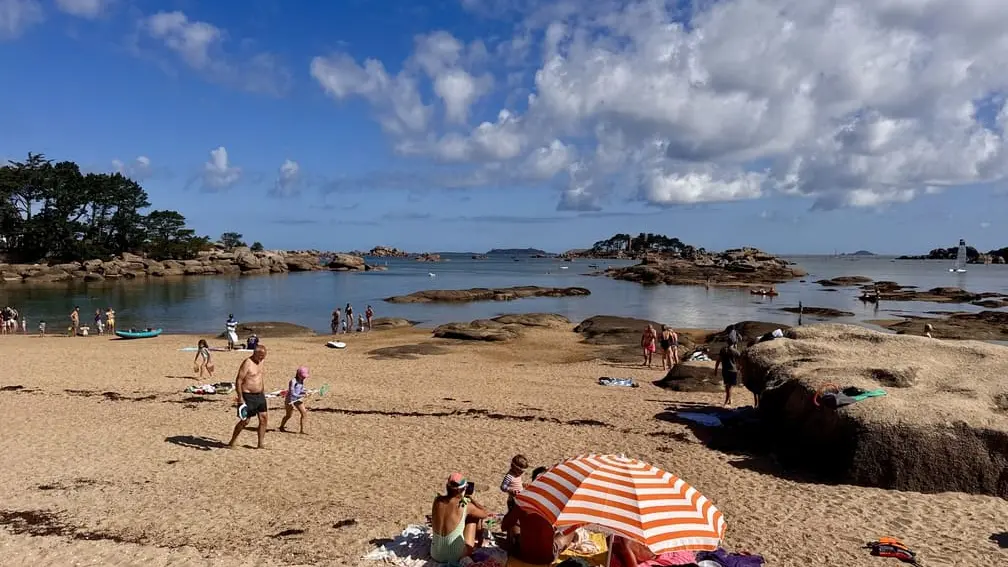 Plage de Tourony - Trégastel