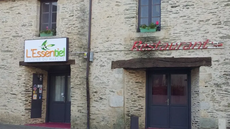 Restaurant - L'Essentiel - entrée - Ploërmel - Brocéliande - Bretagne