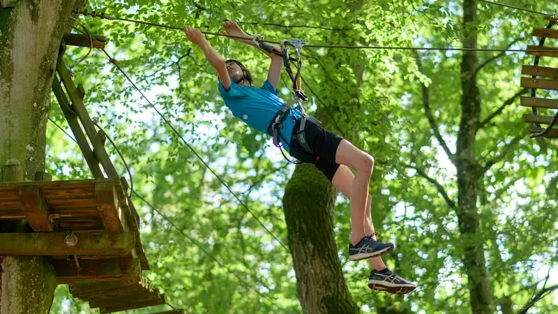 Roc Aventure - Accrobranche - Val d'Oust - Le Roc Saint-André - Morbihan - Bretagne