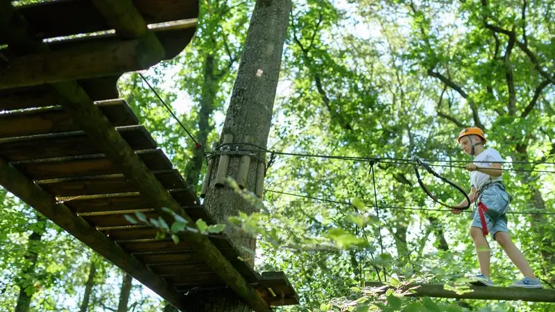 Roc Aventure - Accrobranche - Val d'Oust - Le Roc Saint-André - Morbihan - Bretagne