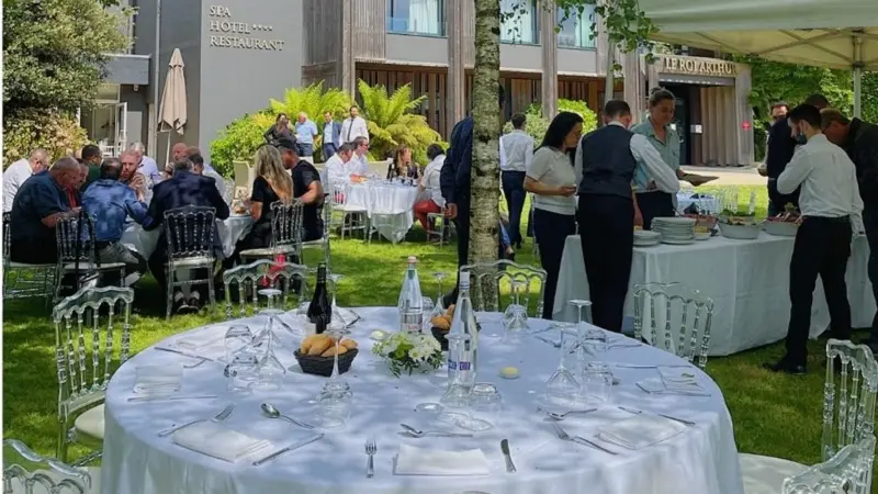 Banquet - meeting center - best western plus le Roi Arthur - Ploërmel