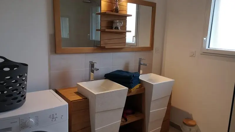 Coeur de coisbois - Salle de bain