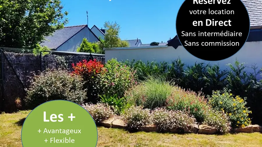 St Philibert-villa Bruyeride-jardin floral 400m2