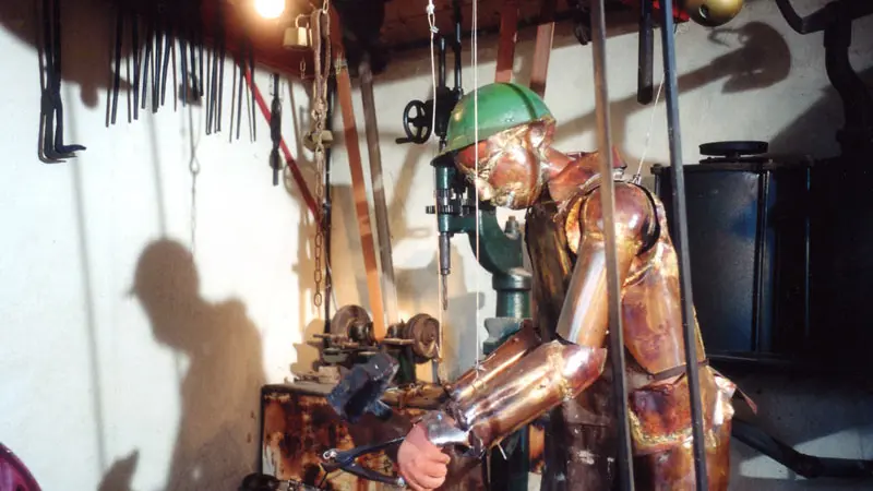 Univers du poète ferrailleur