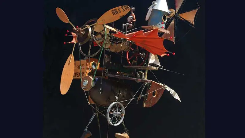 Univers du poète ferrailleur