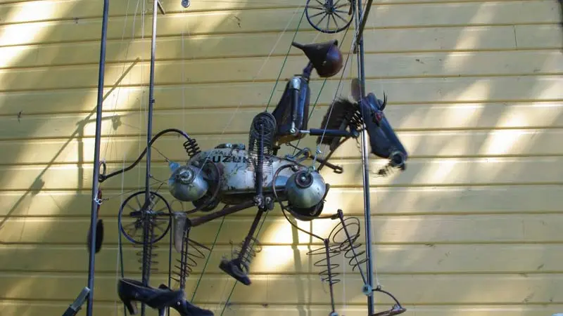 Univers du poète ferrailleur