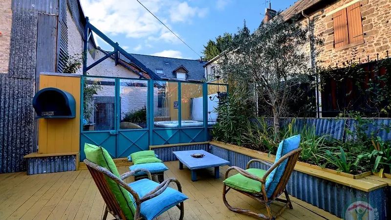 Chambres d'hôtes - La Goutte d'or - Combourg Terrasse
