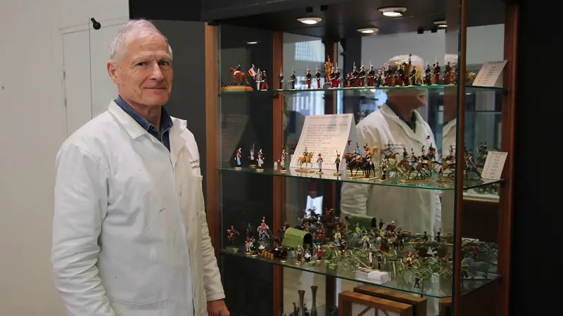 atelier du soldat de plomb - vitrine - Ploërmel - Morbihan