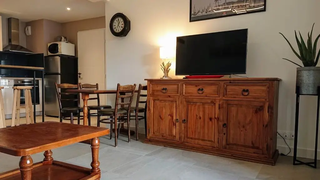 Clévacances - Meublé 056MS000255 - Location de vacances Gîte 2 pers rénové et au calme MORBIHAN PONT-SCORFF - Cléguer - Morbihan Bretagne Sud