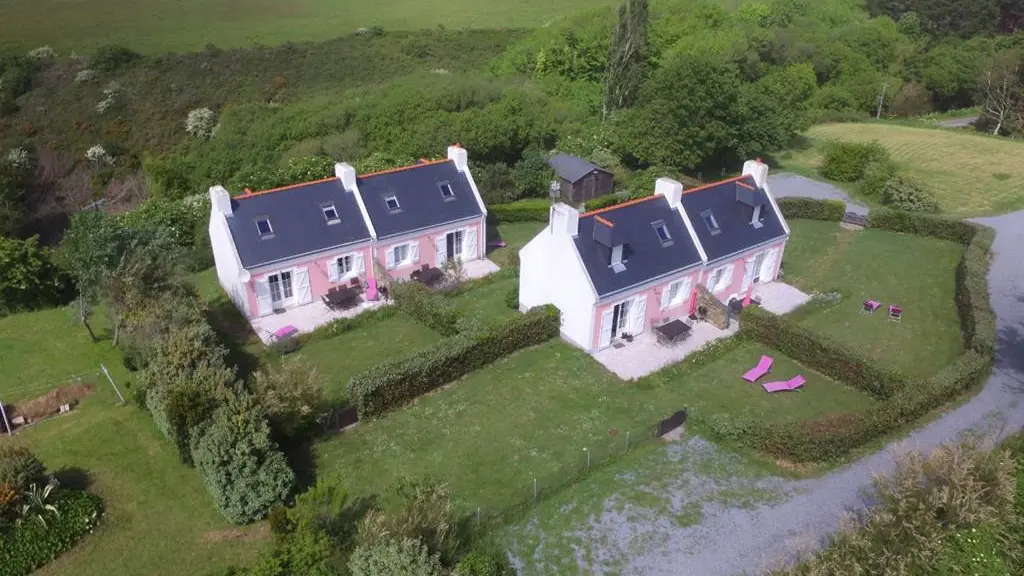 Clévacances - Meublé 056MS000345 - Maison SUET avec jardin et terrasse privés à 400m de la plage - Bangor - Morbihan Bretagne Sud