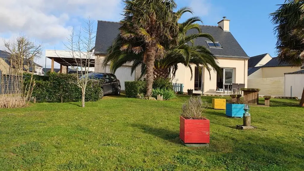 Clévacances - Meublé 056MS000356 - Maison tout confort à 2 pas de la plage de Toulindac - BADEN - GOLFE DU MORBIHAN - Baden - Morbihan Bretagne Sud