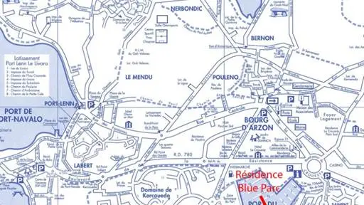 Clévacances - Meublé 056MS000394 - Appartement Port du CROUESTY dans résidence avec piscine - Arzon - Morbihan Bretagne Sud