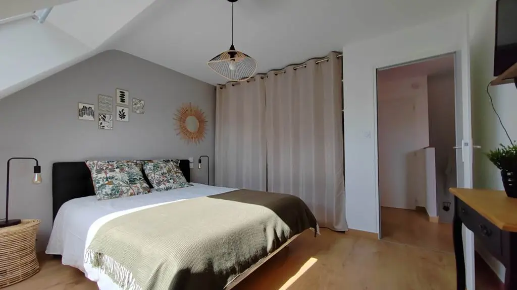 Clévacances - Meublé 056MS000240 - Presqu’ile de Rhuys, maison neuve tout confort, SPA, plage à 700m - Le Tour-du-Parc - Morbihan Bretagne Sud