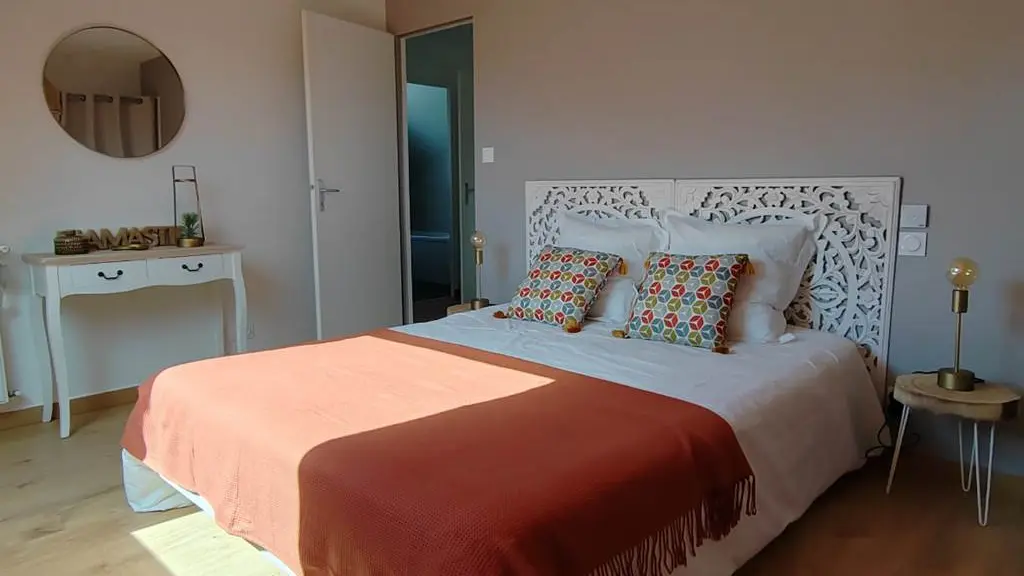 Clévacances - Meublé 056MS000240 - Presqu’ile de Rhuys, maison neuve tout confort, SPA, plage à 700m - Le Tour-du-Parc - Morbihan Bretagne Sud