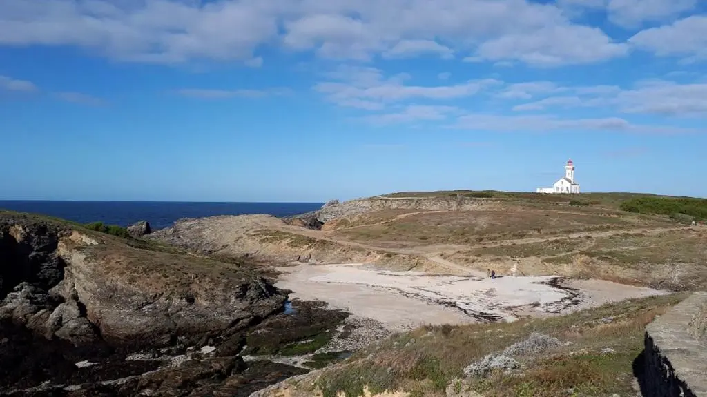 Clévacances - Meublé 056MS000385 - Maison tout confort, au calme, à 200m de la plage et de la côte sauvage, vue mer à BELLE ILE - Bangor - Morbihan Bretagne Sud