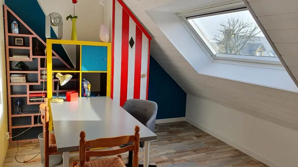 Clévacances - Meublé 056MS000356 - Maison tout confort à 2 pas de la plage de Toulindac - BADEN - GOLFE DU MORBIHAN - Baden - Morbihan Bretagne Sud