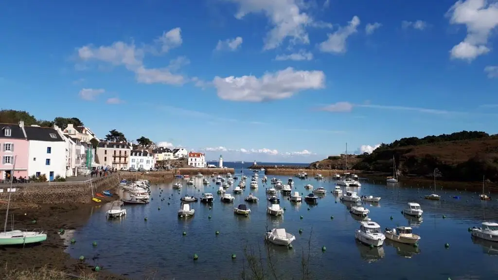 Clévacances - Meublé 056MS000385 - Maison tout confort, au calme, à 200m de la plage et de la côte sauvage, vue mer à BELLE ILE - Bangor - Morbihan Bretagne Sud