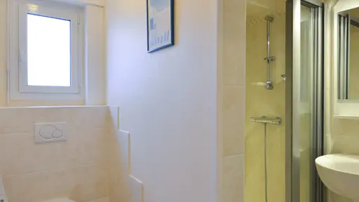 Clévacances - Meublé 56MS1249 - Appartement spacieux avec vue imprenable sur mer - Larmor-Plage - Morbihan Bretagne Sud