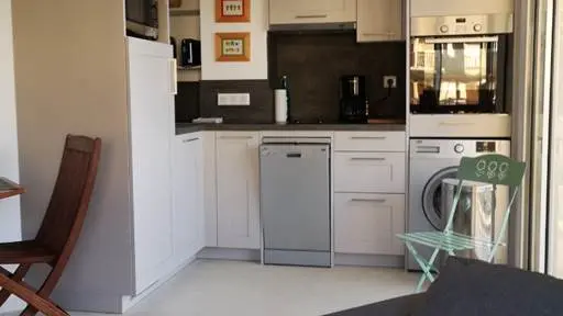 Clévacances - Meublé 56MS1140 - Appartement  Port du Crouesty -  Arzon 46m2 - 2 chambres - 200m des plages proche des sentiers côtiers - Arzon - Morbihan Bretagne Sud