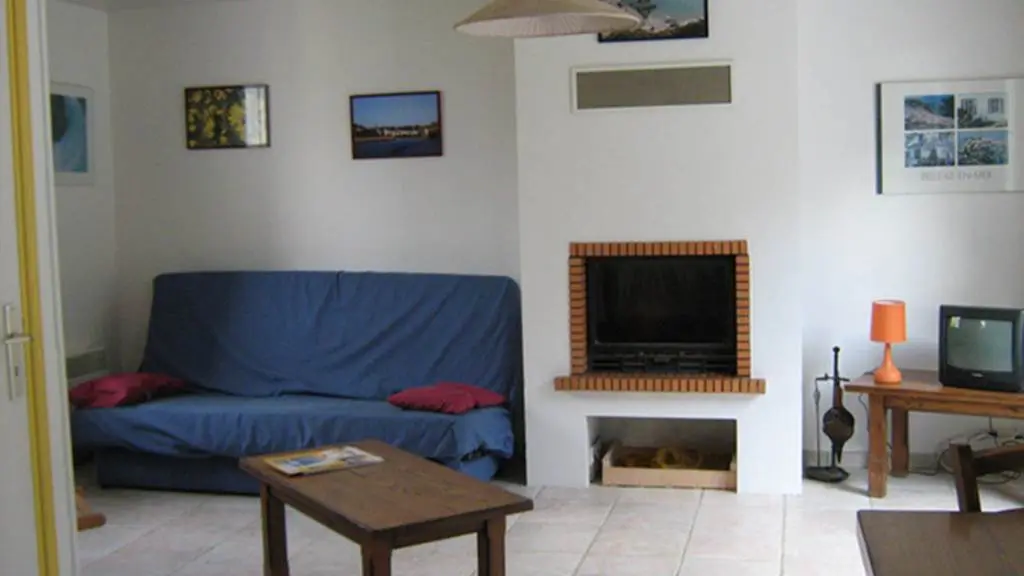 Clévacances - Meublé 056MS000345 - Maison SUET avec jardin et terrasse privés à 400m de la plage - Bangor - Morbihan Bretagne Sud