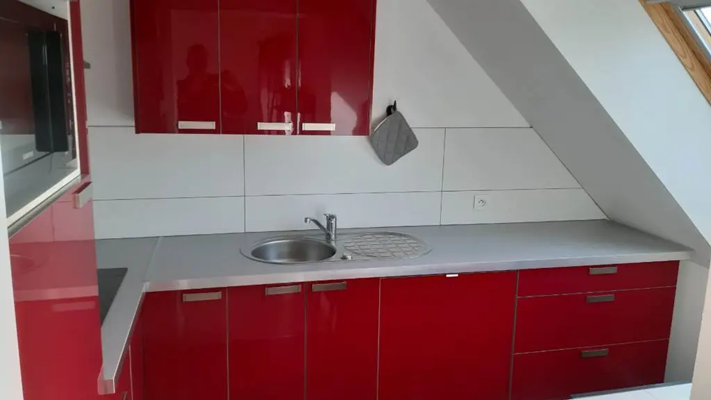 Clévacances - Meublé 56MS0160 - Studio neuf 30 m2 plein sud, proche plages et vieux port, cuisine et coin nuit séparés - Arzon - Morbihan Bretagne Sud