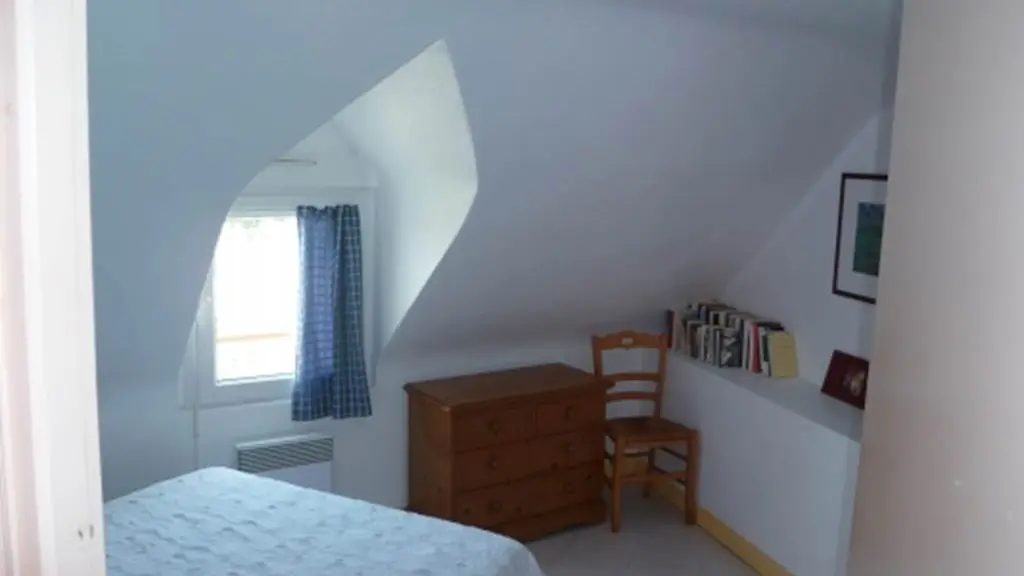 Clévacances - Meublé 56MS1416 - Maison tout confort à 700m de la plage vue mer - Locmaria - Morbihan Bretagne Sud