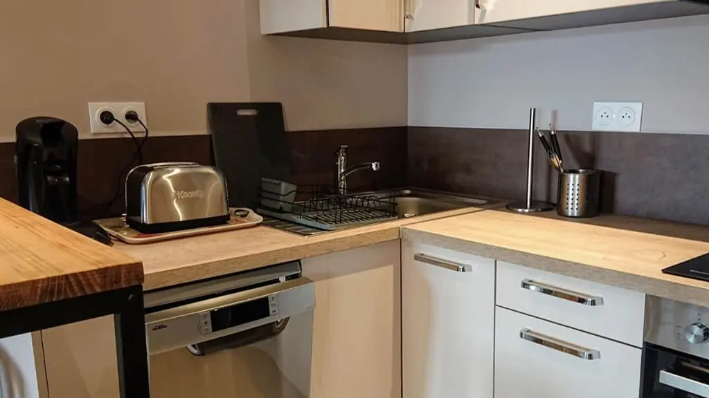 Clévacances - Meublé 056MS000255 - Location de vacances Gîte 2 pers rénové et au calme MORBIHAN PONT-SCORFF - Cléguer - Morbihan Bretagne Sud