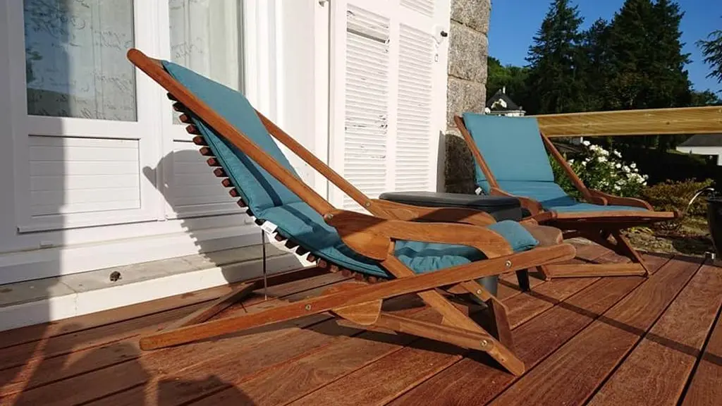 Clévacances - Meublé 056MS000255 - Location de vacances Gîte 2 pers rénové et au calme MORBIHAN PONT-SCORFF - Cléguer - Morbihan Bretagne Sud