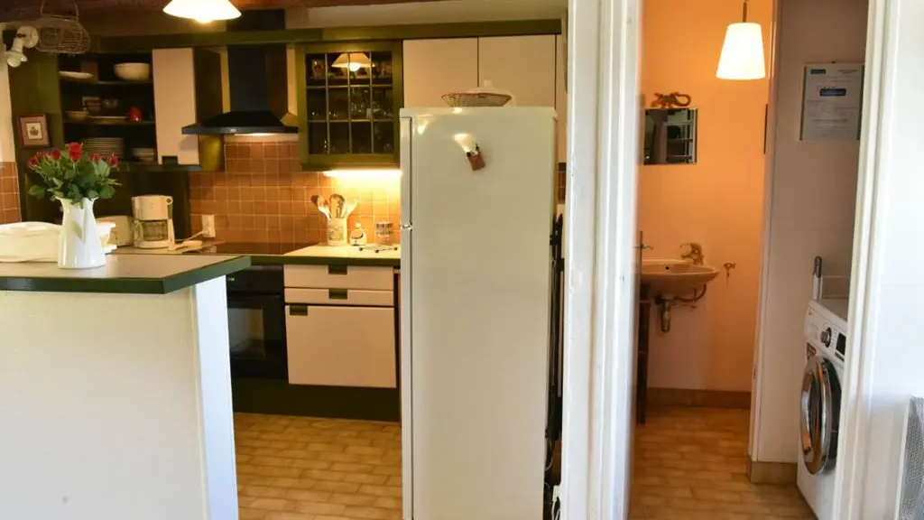 Clévacances - Meublé 56MS0142 - Longère rénovée tout confort à 500m des plages en Bretagne sud - Larmor-Plage - Morbihan Bretagne Sud