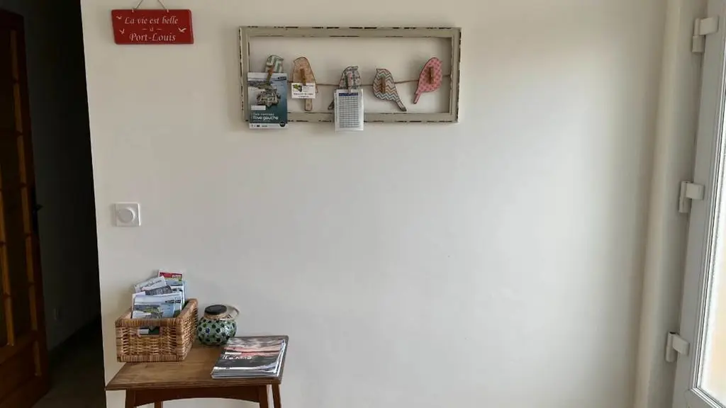 Clévacances - Meublé 056MS000409 - Maison proximité plage/mer et commerce - Découverte Bretagne et Morbihan Sud - Famille Amis Télétravail - Port-Louis - Morbihan Bretagne Sud