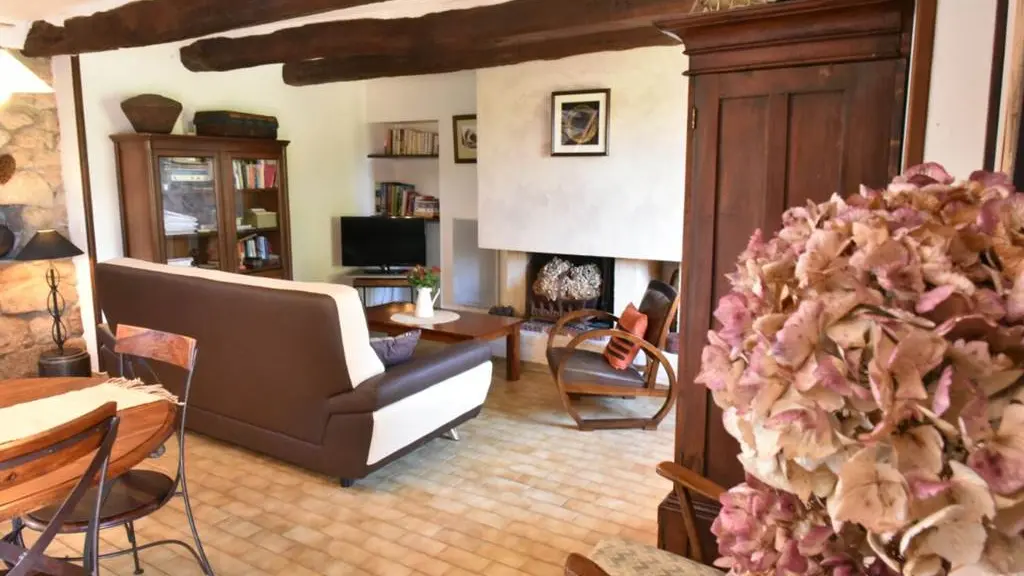 Clévacances - Meublé 56MS0142 - Longère rénovée tout confort à 500m des plages en Bretagne sud - Larmor-Plage - Morbihan Bretagne Sud