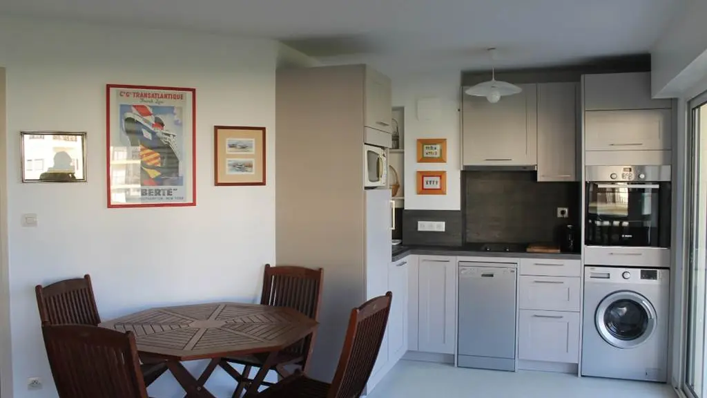 Clévacances - Meublé 56MS1140 - Appartement  Port du Crouesty -  Arzon 46m2 - 2 chambres - 200m des plages proche des sentiers côtiers - Arzon - Morbihan Bretagne Sud