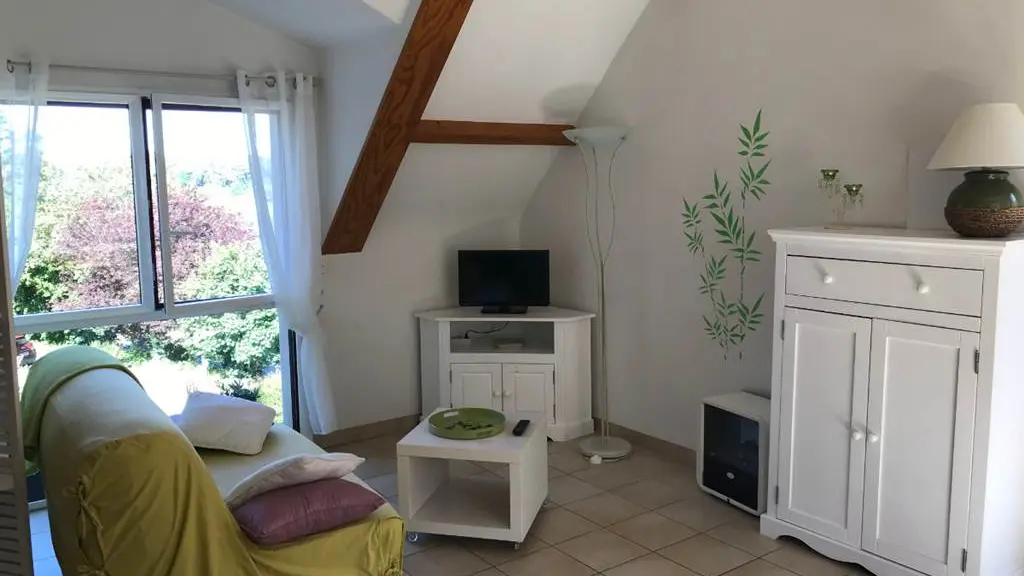 Clévacances - Meublé 56MS1212 - Charmant studio avec jardin privatif Golfe du Morbihan - Baden - Morbihan Bretagne Sud