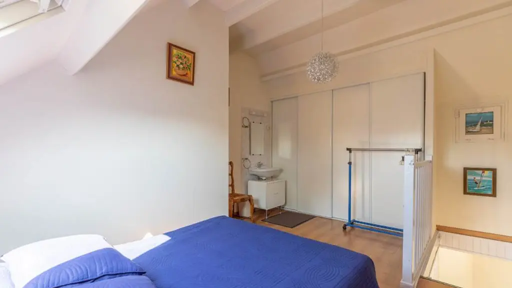 Clévacances - Meublé 056MS000324 - Les Glycines : maison terrasse plein sud à 300m de la mer et des commerces - Arzon - Morbihan Bretagne Sud