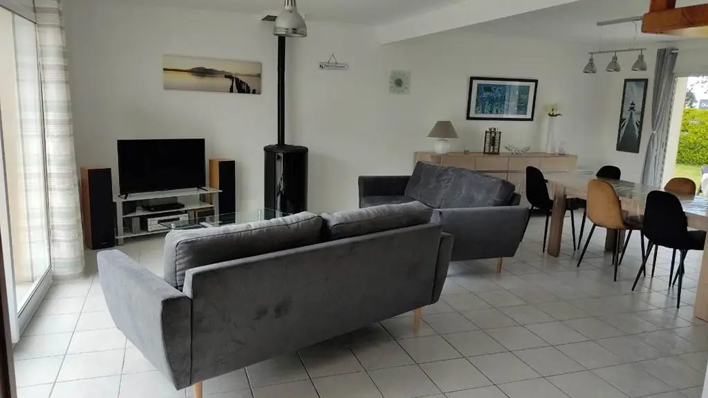 Clévacances - Meublé 56MS0596 - Maison Arzon 3 chambres - proche plage et Port Crouesty - Arzon - Morbihan Bretagne Sud