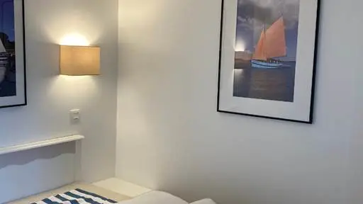 Clévacances - Meublé 056MS000350 - APPARTEMENT REFAIT A NEUF, EN REZ DE JARDIN DEVANT LES BATEAUX - ARZON - GOLFE DU MORBIHAN - Arzon - Morbihan Bretagne Sud