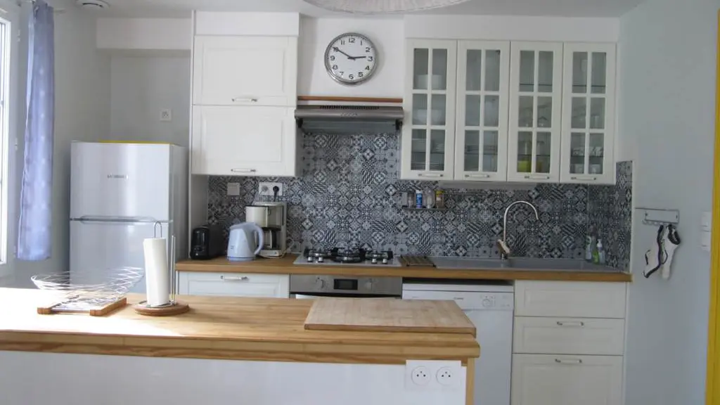 Clévacances - Meublé 056MS000345 - Maison SUET avec jardin et terrasse privés à 400m de la plage - Bangor - Morbihan Bretagne Sud