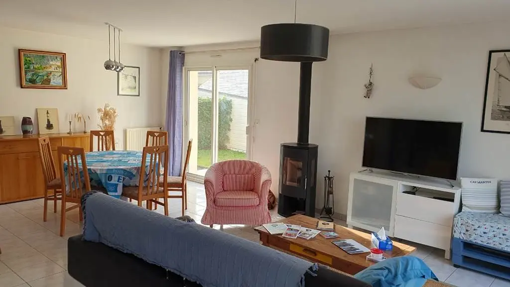 Clévacances - Meublé 056MS000356 - Maison tout confort à 2 pas de la plage de Toulindac - BADEN - GOLFE DU MORBIHAN - Baden - Morbihan Bretagne Sud