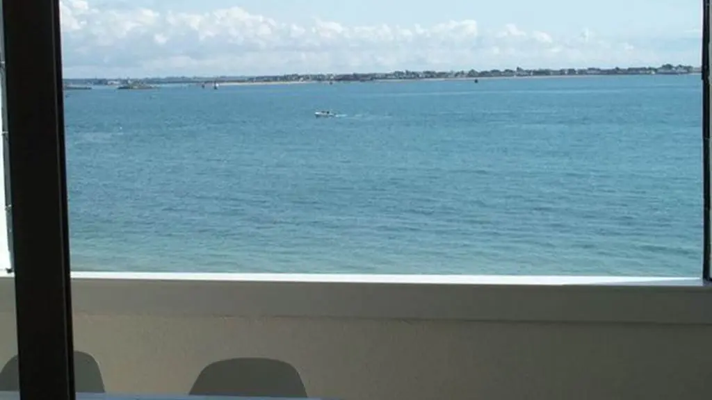 Clévacances - Meublé 56MS1249 - Appartement spacieux avec vue imprenable sur mer - Larmor-Plage - Morbihan Bretagne Sud