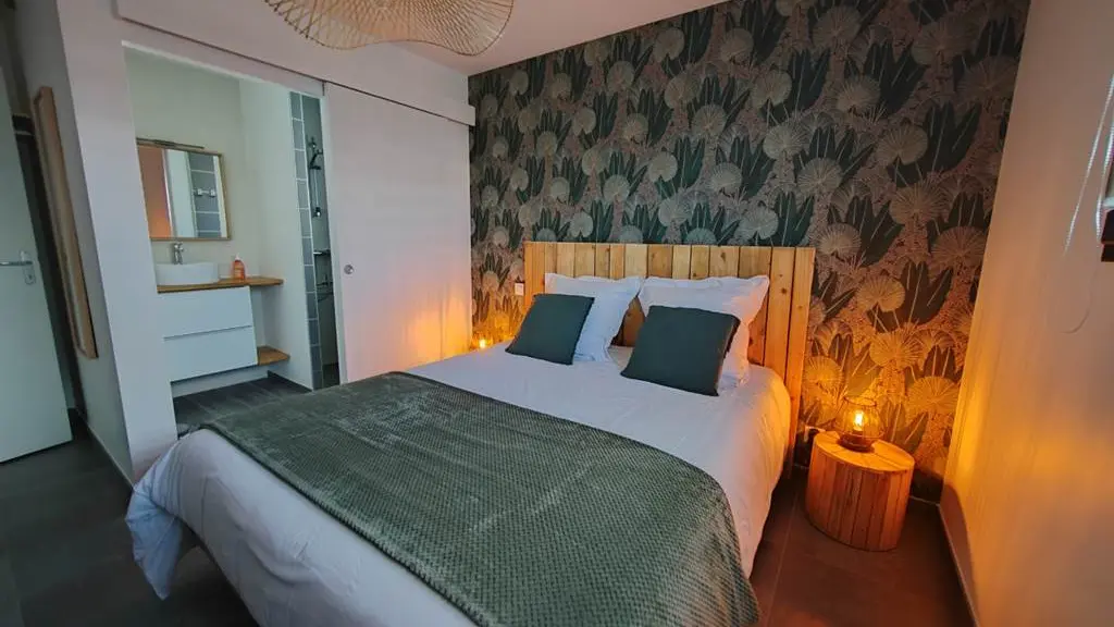 Clévacances - Meublé 056MS000240 - Presqu’ile de Rhuys, maison neuve tout confort, SPA, plage à 700m - Le Tour-du-Parc - Morbihan Bretagne Sud