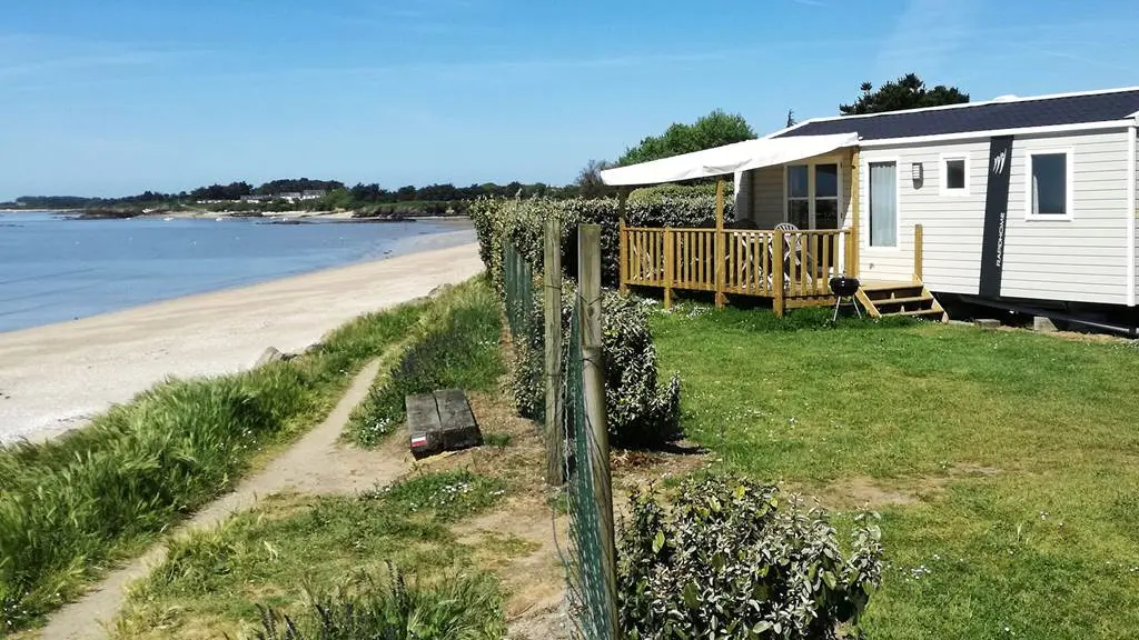 Camping Les Goélands - Mobil home 3 chambres face à la mer -