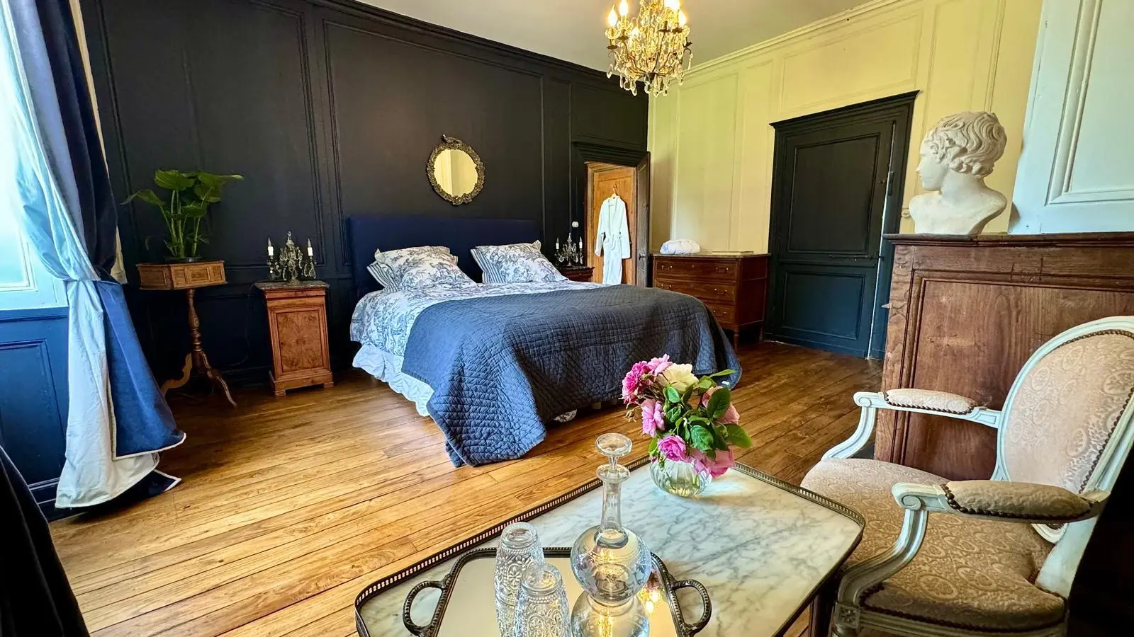 Chambres d'hôtes - Manoir du Val Riant - Saint-Malo - Chambre du Chêne