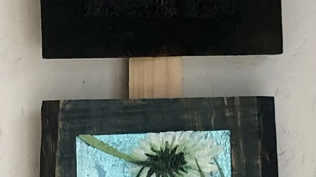 creation peinture et dorure sur bois N merlet