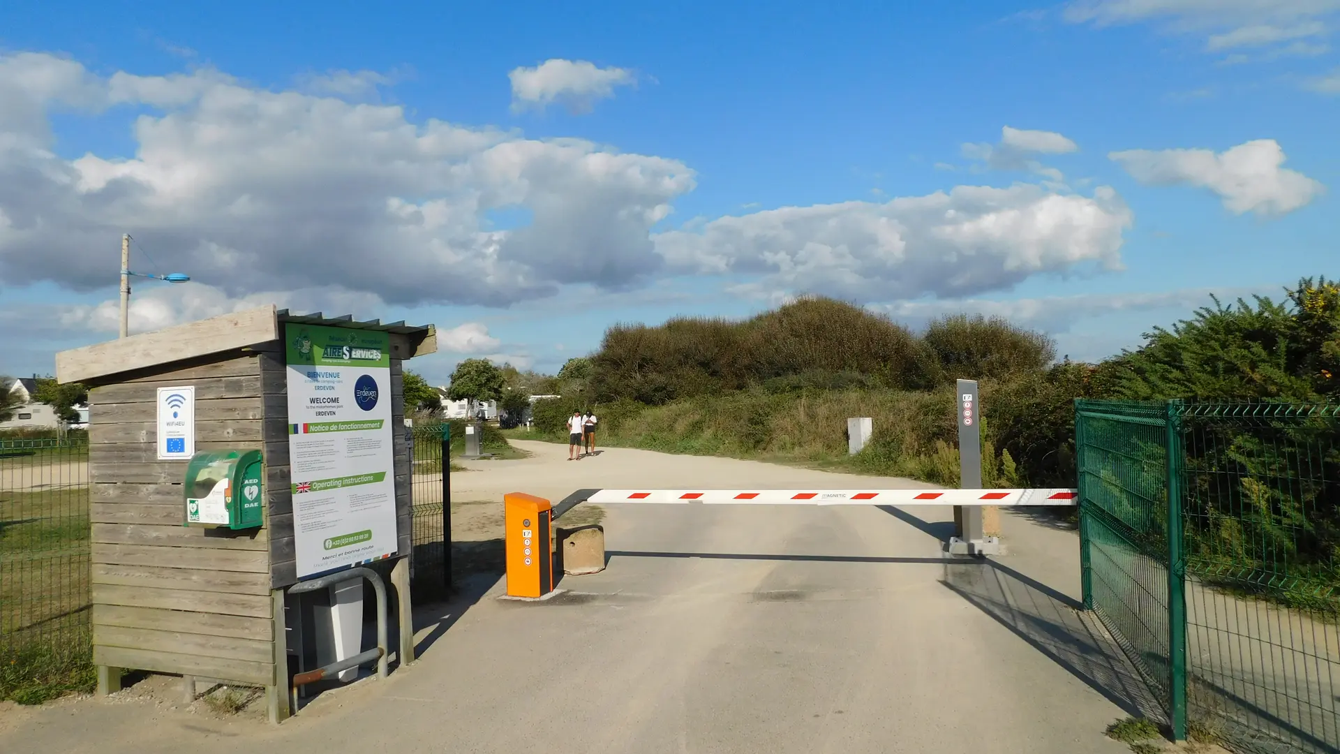 Aire de Camping-cars Erdeven Kerhillio - Morbihan Sud
