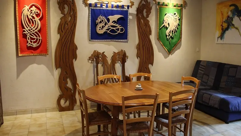 Maison d'hôtes La Porte de Pierre - Espace familial 1