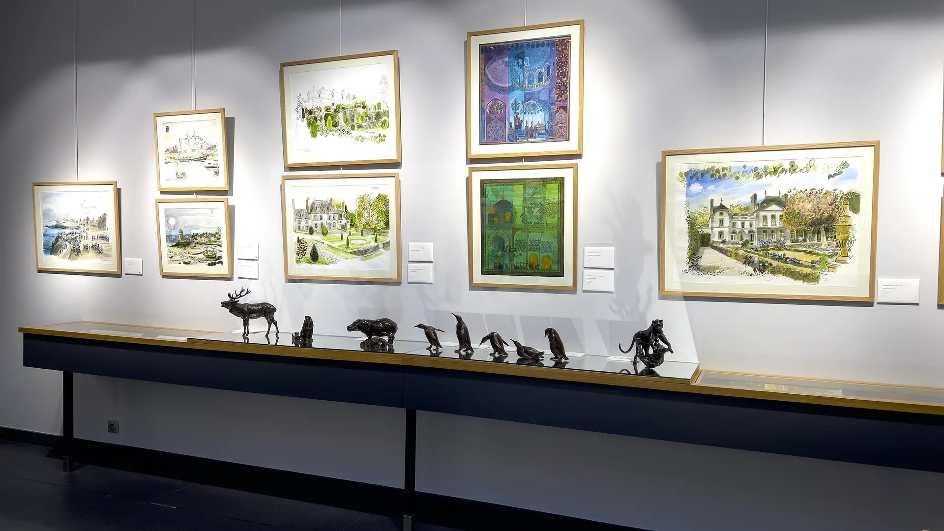 Exposition Alain Bailhache au Centre Cristel Éditeur d'Art