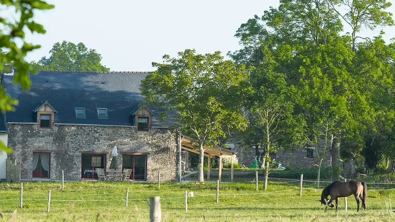 extérieur - gîte val des fées - Campénéac - Brocéliande - Bretagne