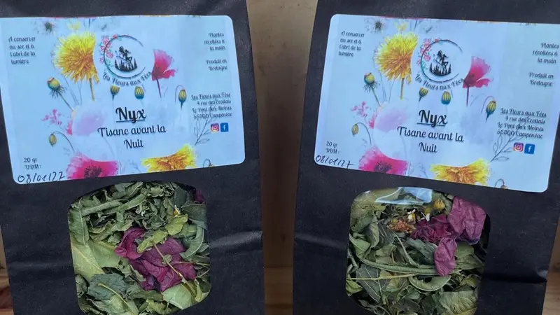 production fleurs aromatiques - médicinales - tisanes - Campénéac